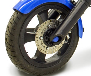 Llanta de rueda de motocicleta impresa en 3D